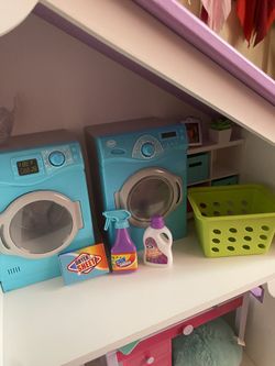 My Life As Laundry Room Play Set for 18" Dolls, 6 Pieces Included