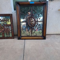 Mexican Fine Art With Mirror In Background 