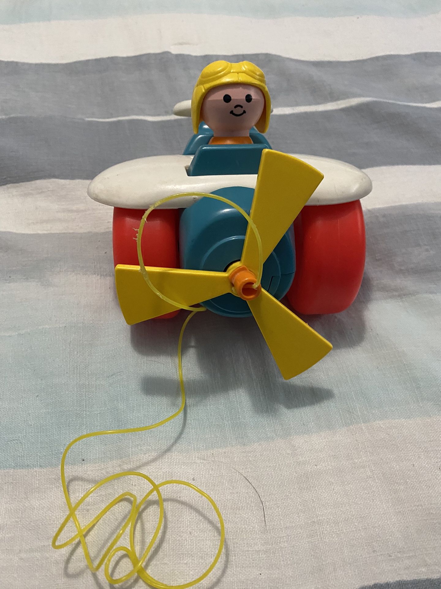 Fisher Price Vintage Pull Airplane