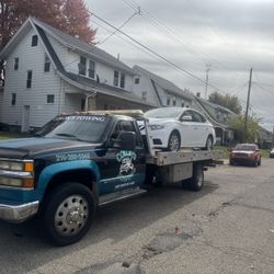 1995 Chevy 3500 Hd Flatbed Tow Truck