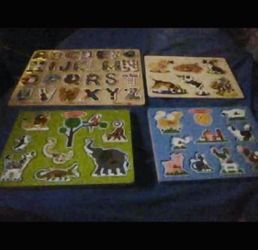 4 puzzles Melissa And Doug 2 with sounds