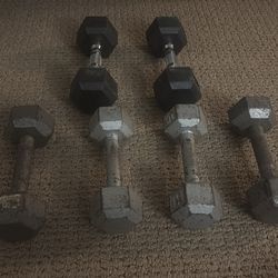 Dumbbells set of 6