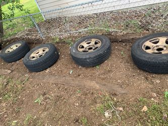 Set of Tires/rims