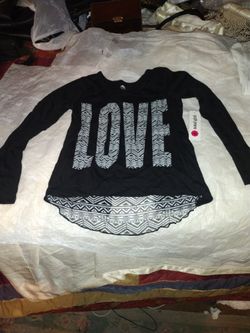 Girls long sleeve top