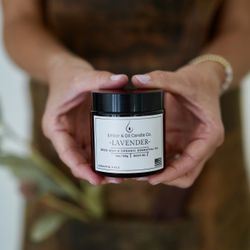 Ember and Oil 100% Pure Beeswax Candle | Non-Toxic | Made in USA | Paraffin-Free