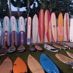 Moving Selling 732 Surfboards 