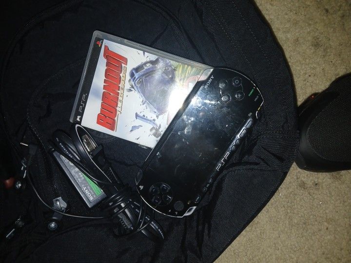 Psp With 1 Game (Burnout)