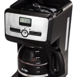 Mr. Coffee 12-Cup Programmable Coffeemaker with Strong Brew Selector Excellent