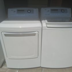 LG Washer And GAS DRYER 