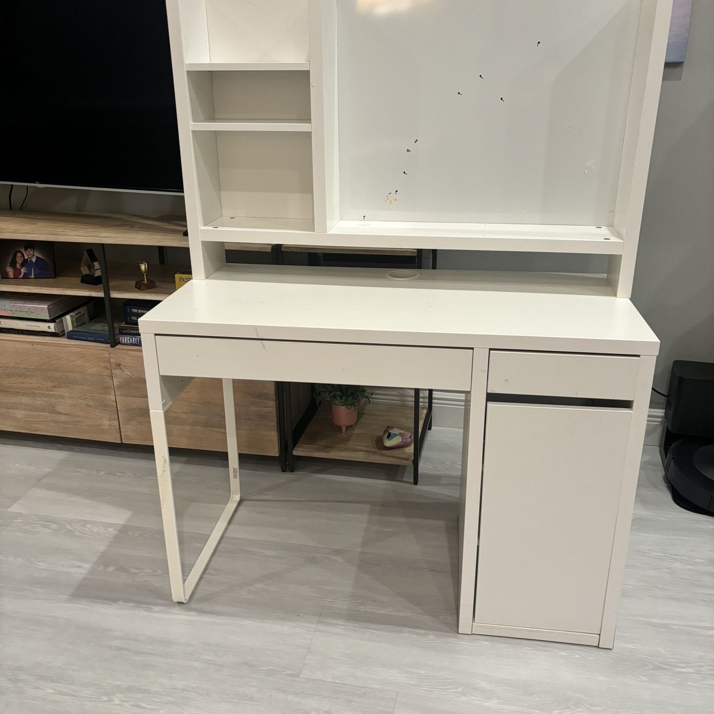 IKEA Desk With Shelf