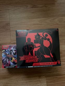 Pokemon Destined Rivals ETB + booster bundle