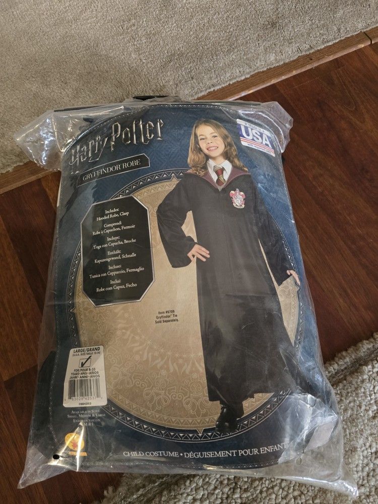 HALLOWEEN π HARRY POTTER ROBE LARGE