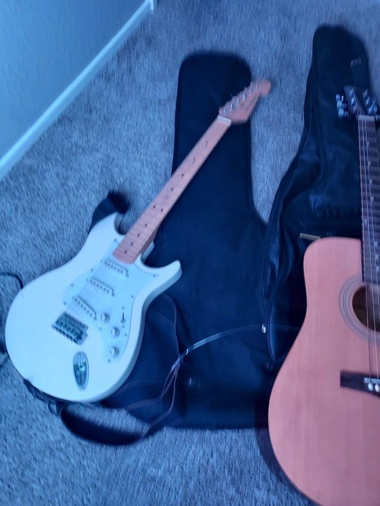 Fender Acoustic Guitar And