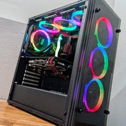 I7 8700K 4.7GHZ GTX 1080 16GB DDR4 1TB SSD 600W PSU Gaming Computer Desktop PC