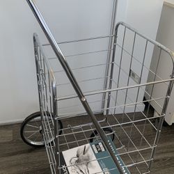 Large folding shopping cart