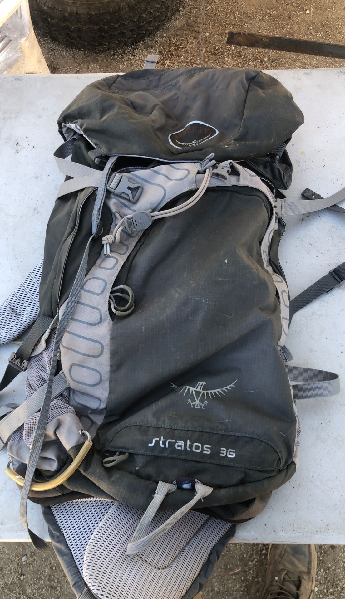 Osprey stratos 3g hiking backpack