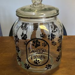 Doggie Treats Jar