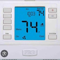 Termostato, 5-1-1 día programable, etapas 3 calor/2 frío