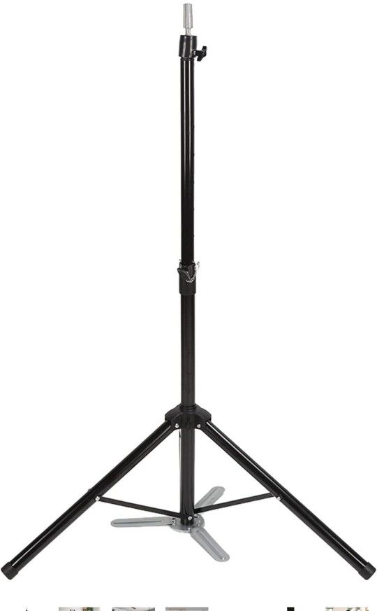 Tripod Mannequin Head Stand with Carrying Bag for Styling