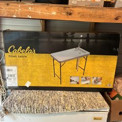Cabela’s fillet table