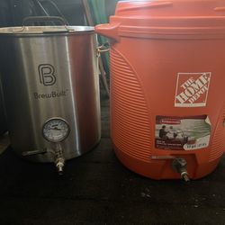 Home Brew Kit + Tons Of Extras / Mashtun Keg Nitro