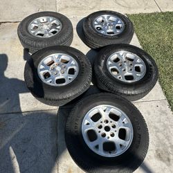 Jeep Cherokee Wrangler Wheels And Tires 245/70 R16