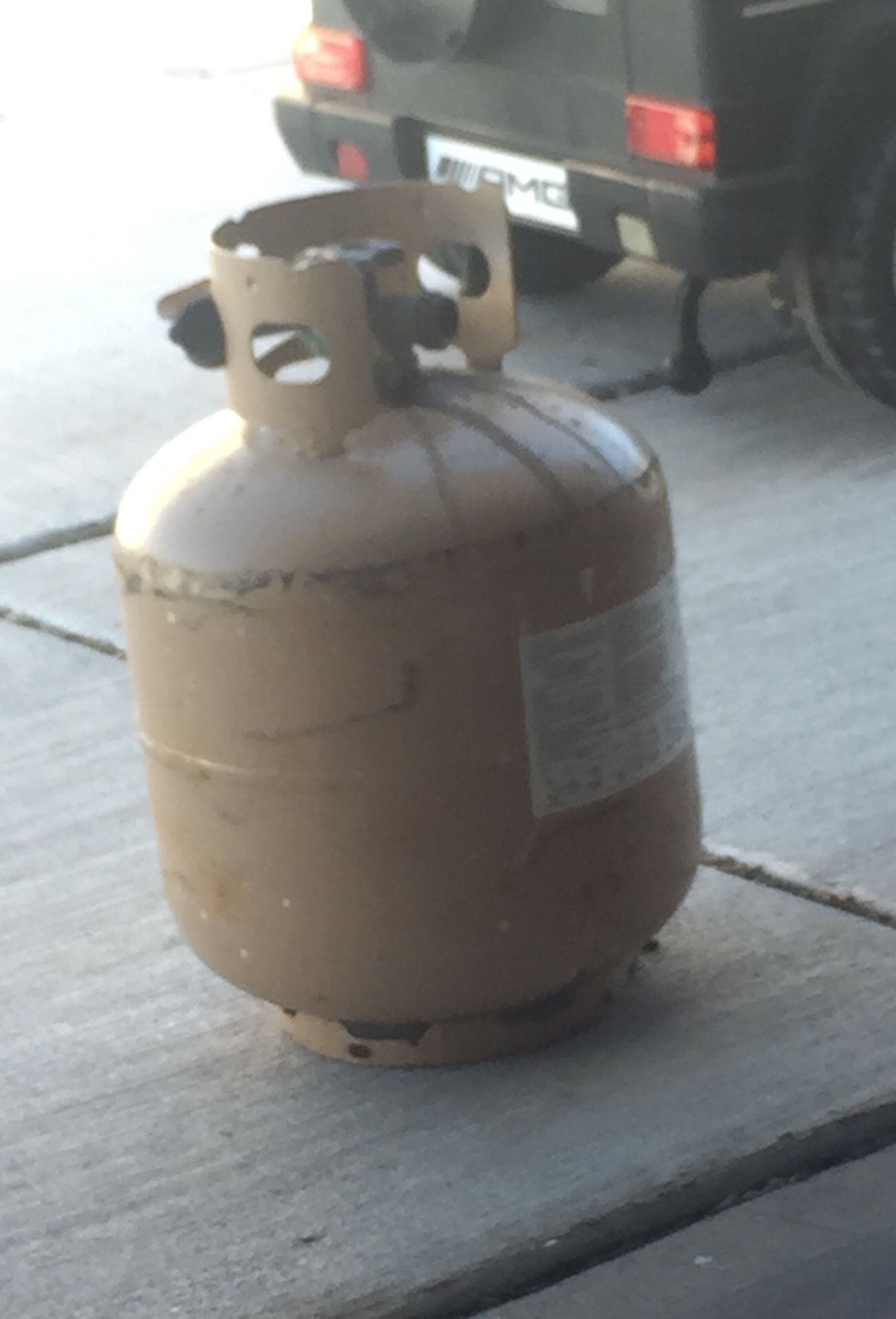 Propane tank