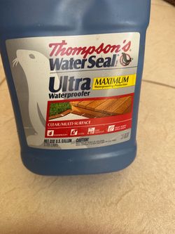 NEW THOMPSON'S WATERSEAL CLEAR WATER-BASED MULTI-SURFACE WATERPROOFER 1 Gallon