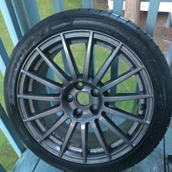 Spare Rim and Tire 