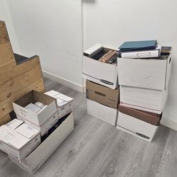 Folders, binders, hanging folders cd cases for free