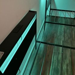 1 Twin Size Led Bed In Box Brand New
