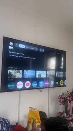 TCL google TV + mount