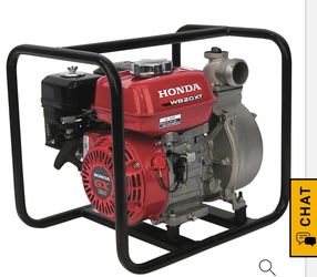 Tsurumi Pump With Honda Engine Gx120