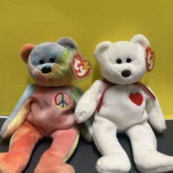 Lot Of 15 TY Beanie Babies - Rare, Retired, Mint Condition!!!