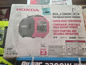 Honda EU3200i Fuel Injected Inverter Generator