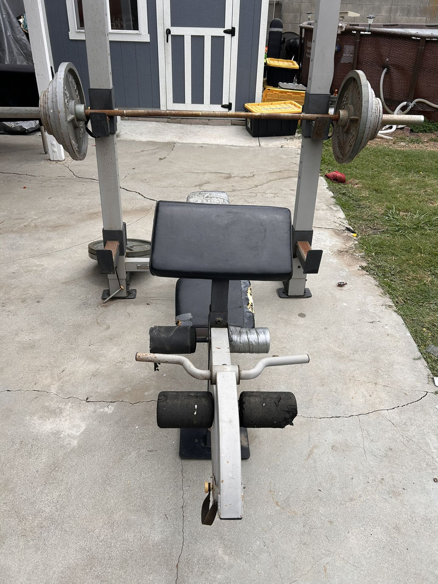Workout Bench Press With Weights