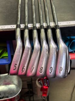 Used Titleist AP1 Dual Cavity Tungsten Nickel Core 6pc Right Hand Iron Set