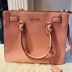 Authentic Michael Kors Pale Pink Tote 
