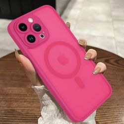 MOWIME Magnetic for iPhone 15 Pro Max Case, 