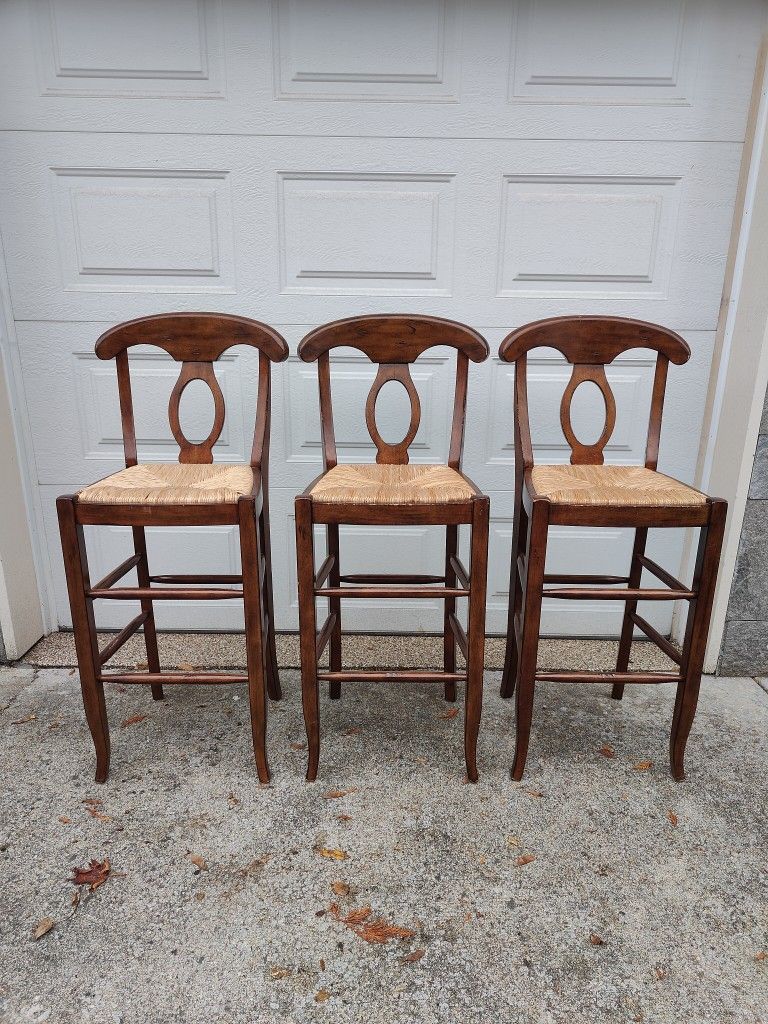 3 Pottery Barn Napoleon Bar Stools
