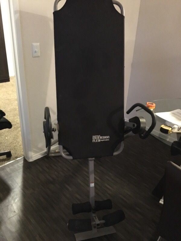 Weslo inversion flex system