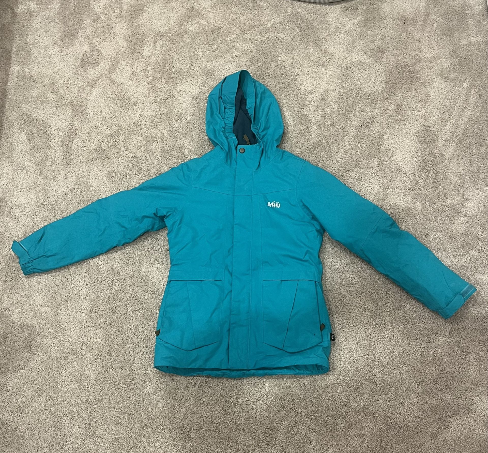 REI waterproof snow jacket