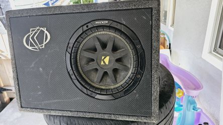 10" Kicker Comp Truck Speaker Ported 