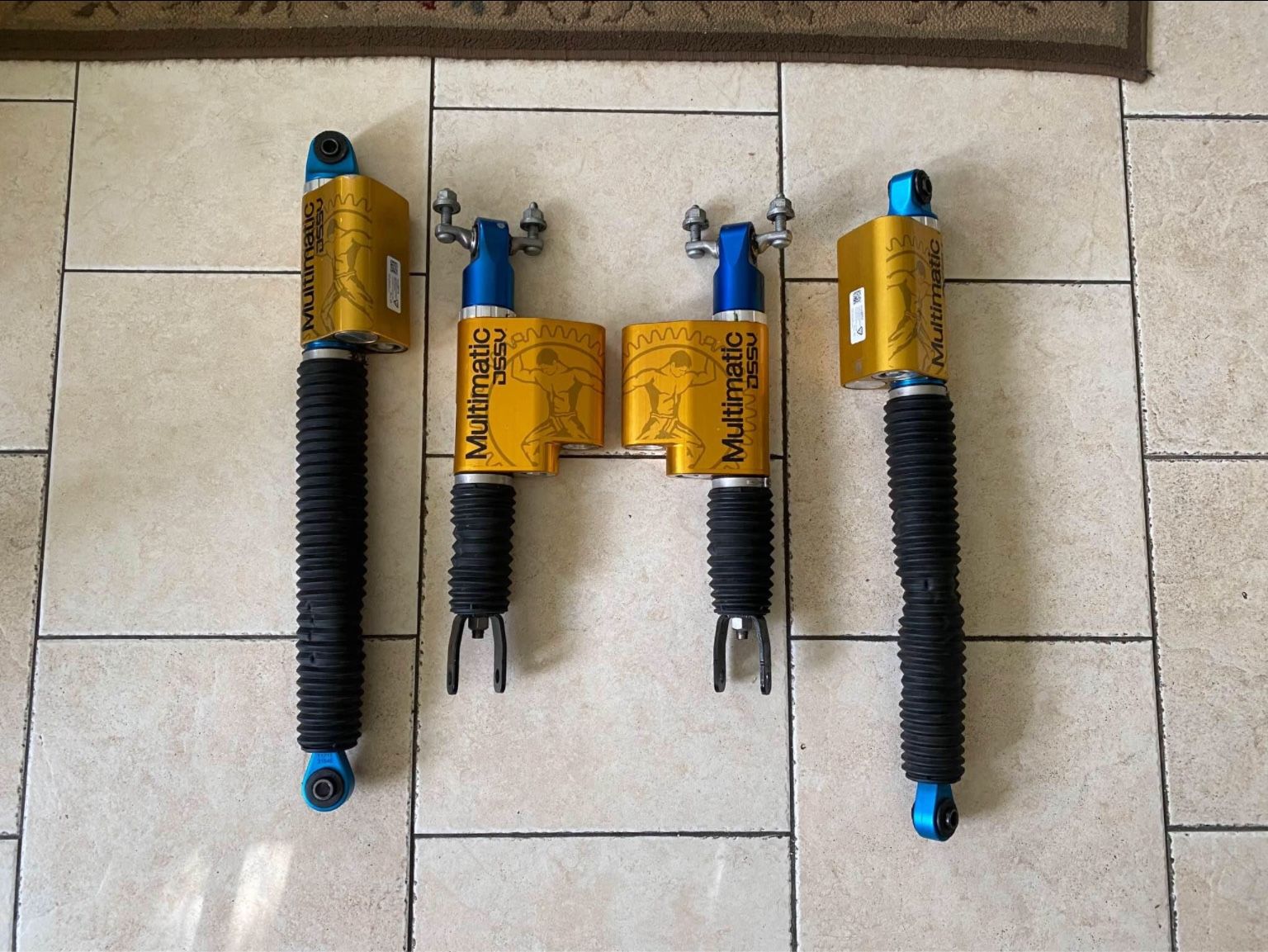 2020-2025 GM ZR2 AT4 Multimatic DSSV Shocks Silverado Sierra