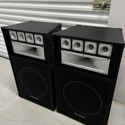 Pro studio ps81 set of 2 big speakers