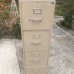 One 52”x25”x15” HON 510 Series 4-Drawer Vertical File Cabinet - Compare  @$500+