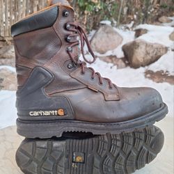 Awesome Mens Carhartt Heritage Heavy-Duty Waterproof Steel Toe Boots US-Sz-12