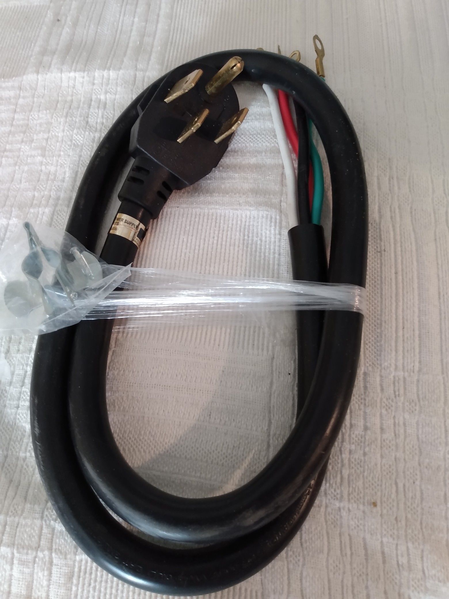 Range or dryer cord