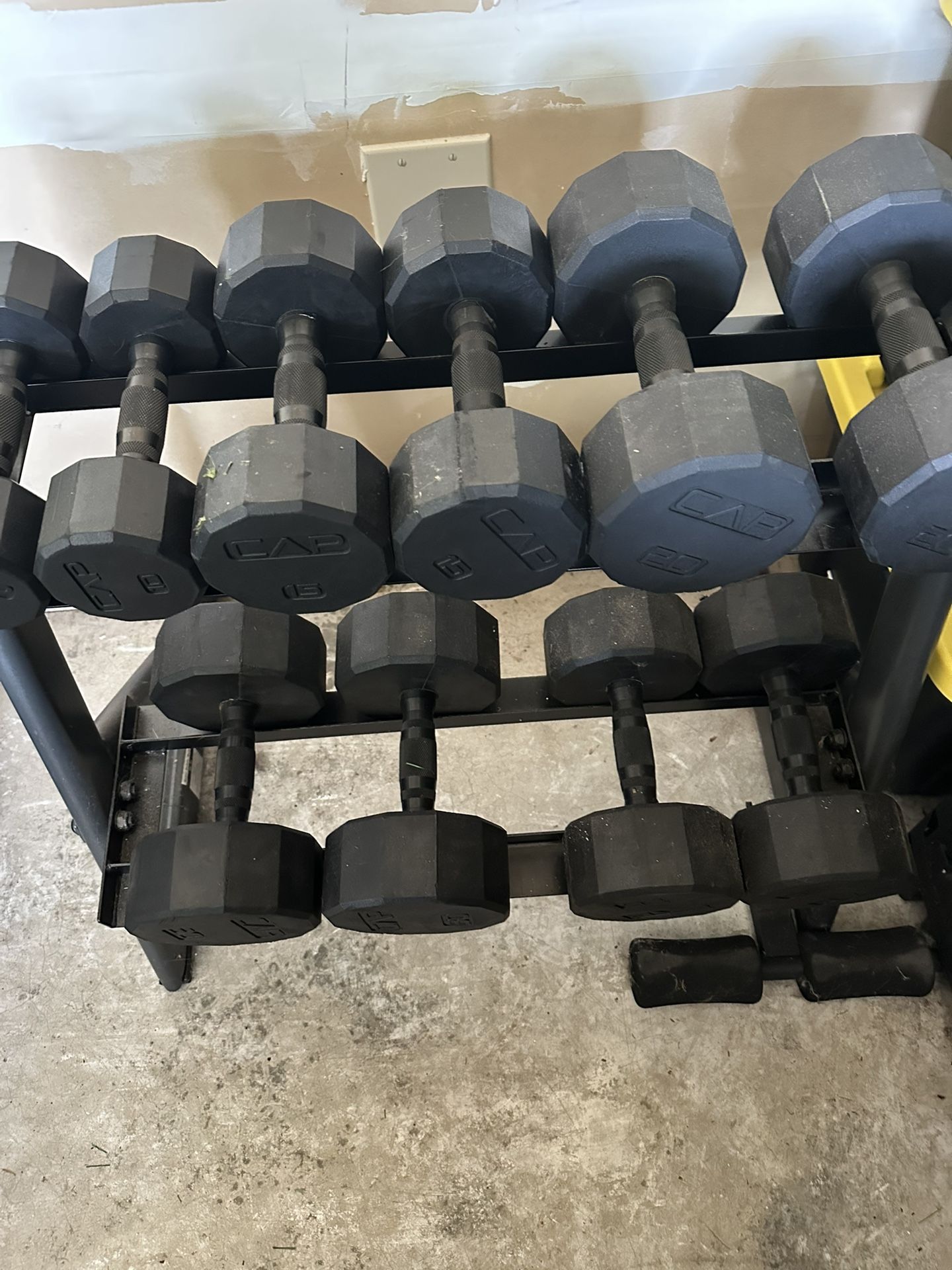 Cap 200 dumbbell Set& Bench