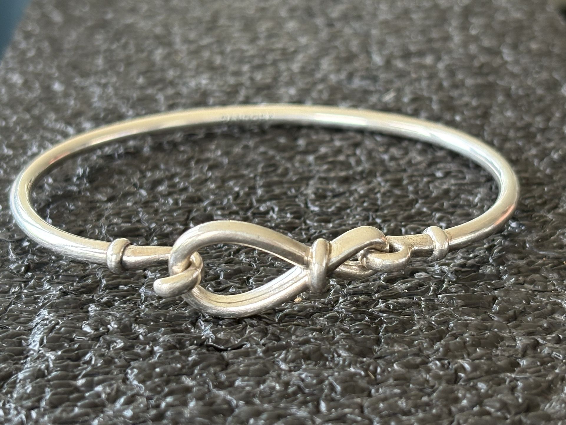 Pandora Sterling Silver Infinity Bangle Bracelet